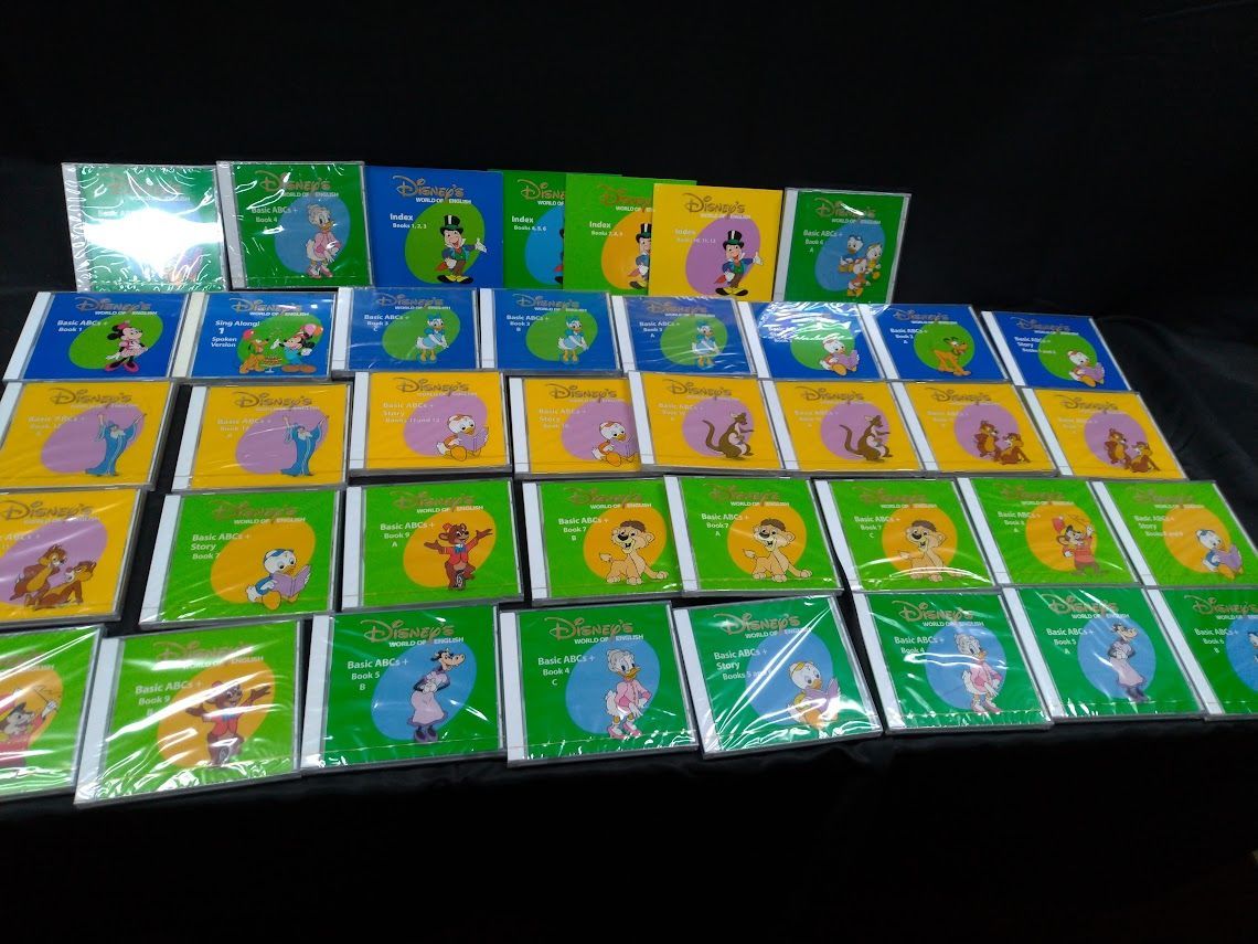 ディズニー英語システム/ Basic ABCs+【CD+DVDセット】状態：良 - メルカリ