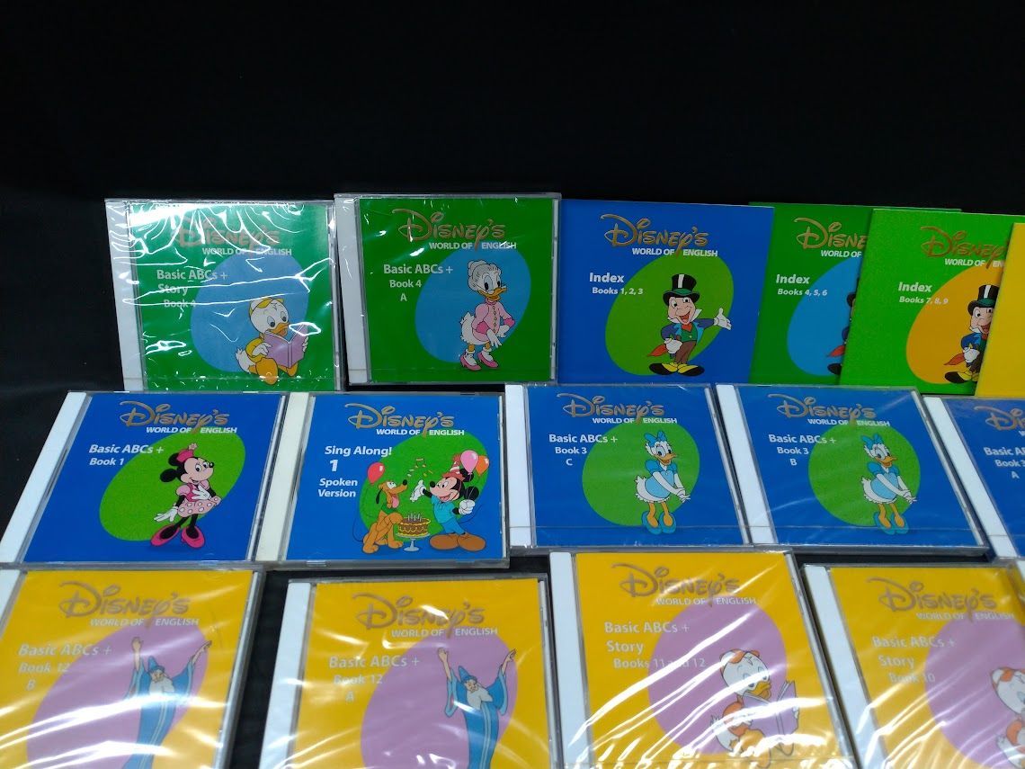 ディズニー英語システム/ Basic ABCs+【CD+DVDセット】状態：良 - メルカリ