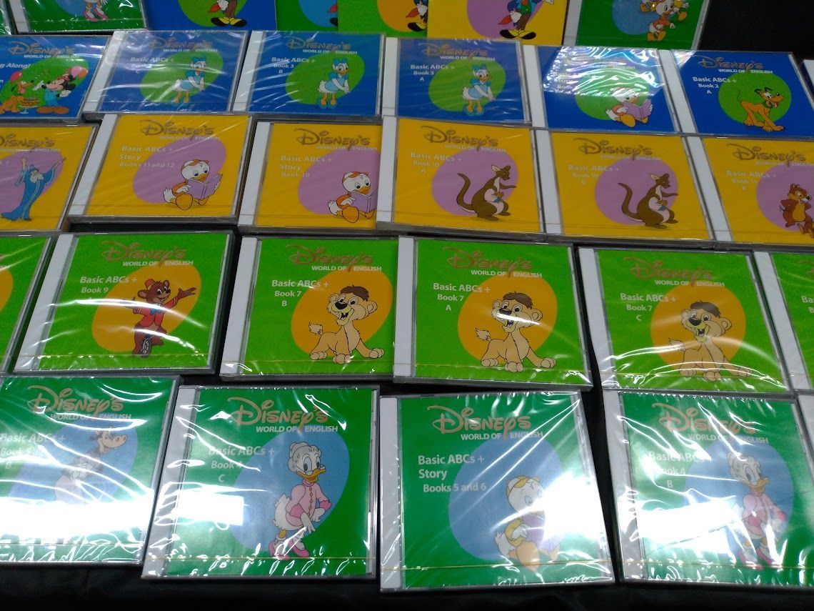 ディズニー英語システム/ Basic ABCs+【CD+DVDセット】状態：良 - メルカリ