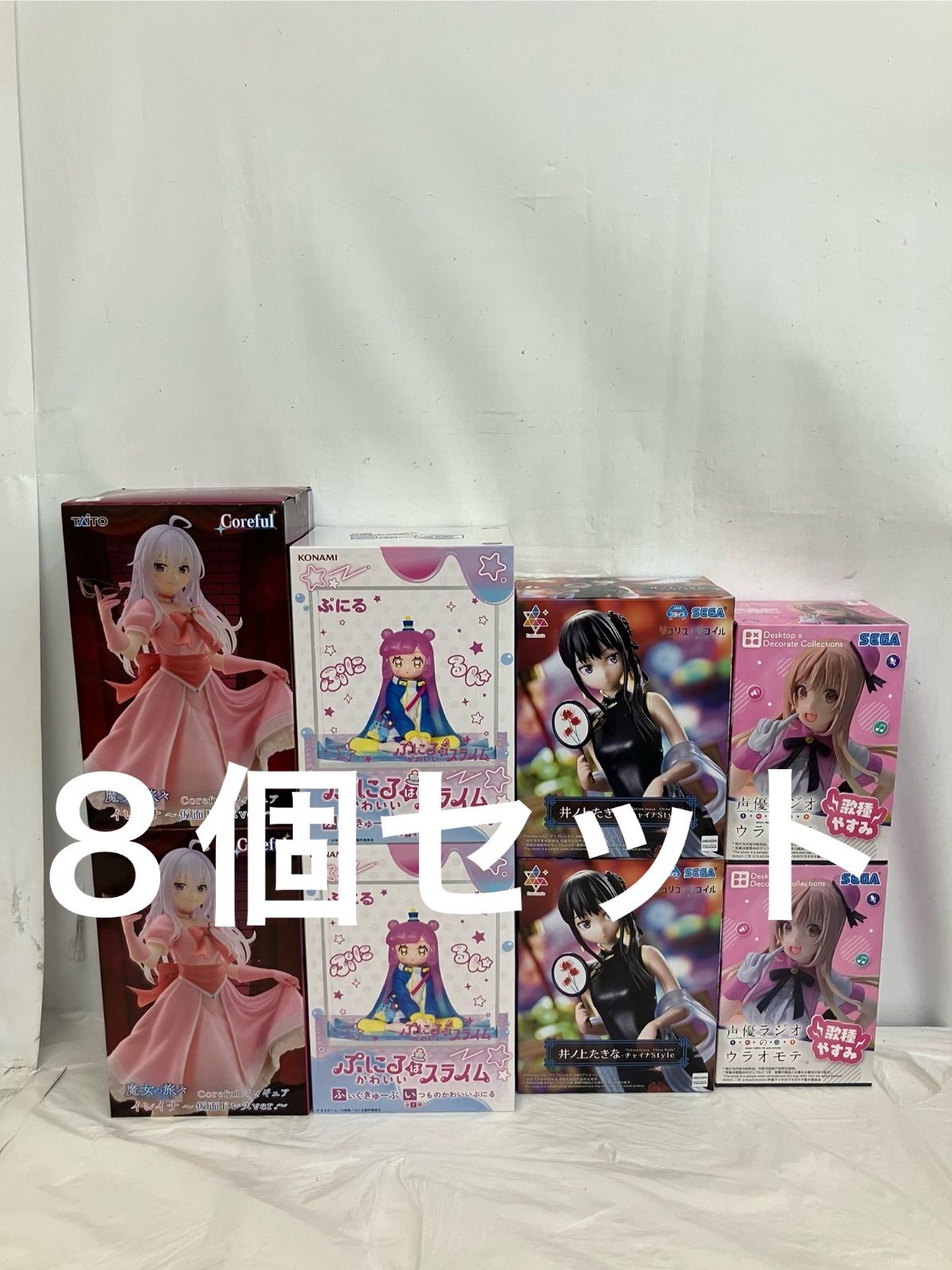 未開封 美少女 まとめ売り フィギュア 8個 LF6695 f107 - メルカリ
