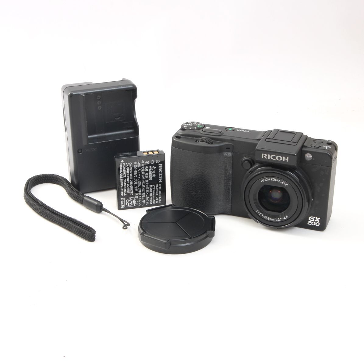RICOH リコー Caplio GX200 コンパクトデジタルカメラ 自動開閉