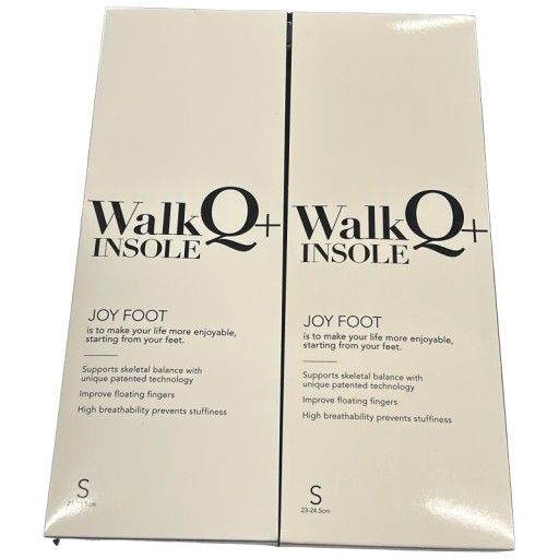 C79U WalkQ+JOY FOOT インソール Sサイズ 2個セット - メルカリ