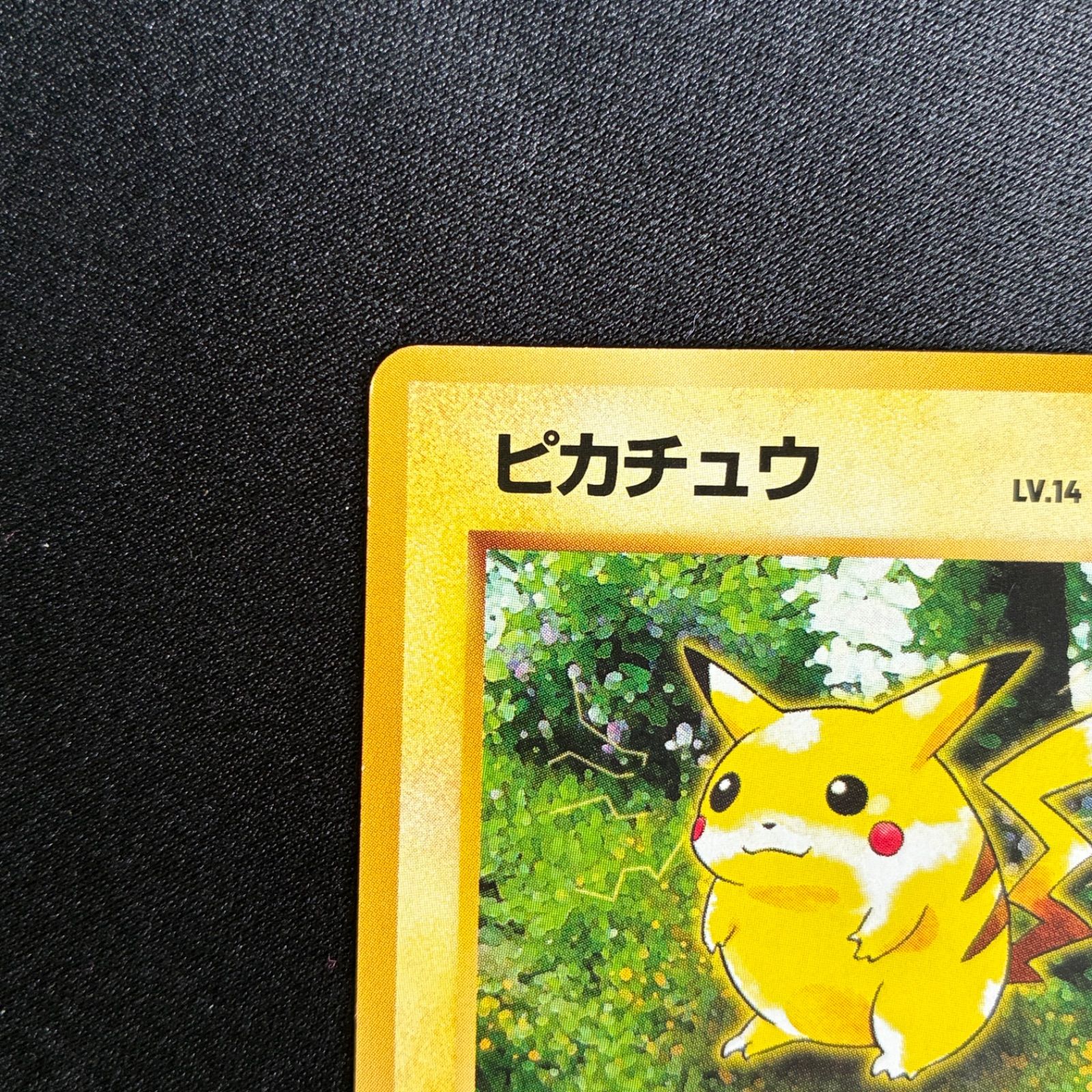 【旧裏】ピカチュウ ジャングル センタリング参考画像付き★美品 状態A ピカチュウ 旧裏 ポケモンジャングル - メルカリ