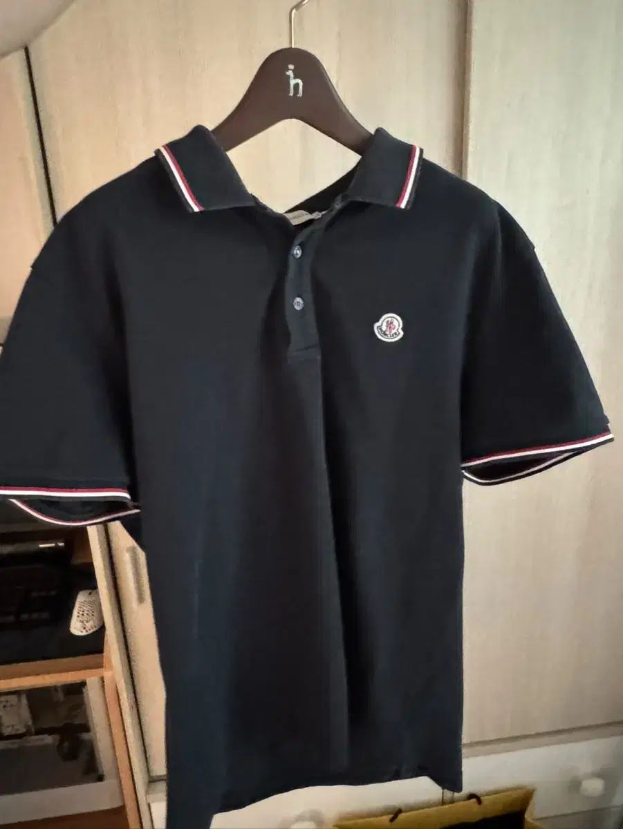 モンクレール 半袖 カラーTシャツ XL