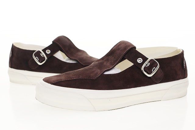 バンズ VANS BILLY'S EXCLUSIVE PREMIUM MARY JANE 93 27cm ビリーズ プレミアム メリージェーン スエード スニーカー ブラウン 【ブランド古着ベクトル】【中古】▲■260616