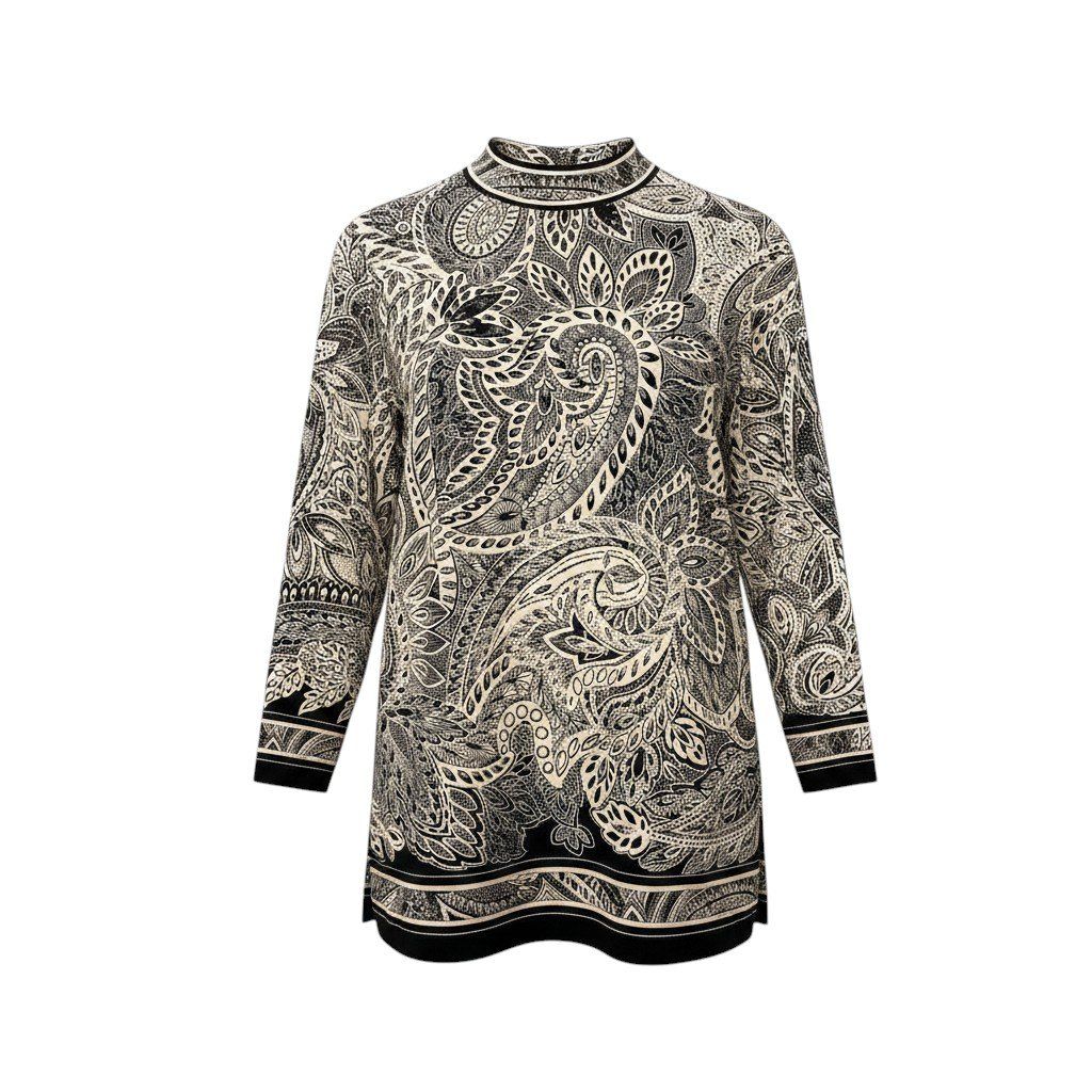 11f16 LEONARD FASHION レオナール ロングスリーブ チュニック