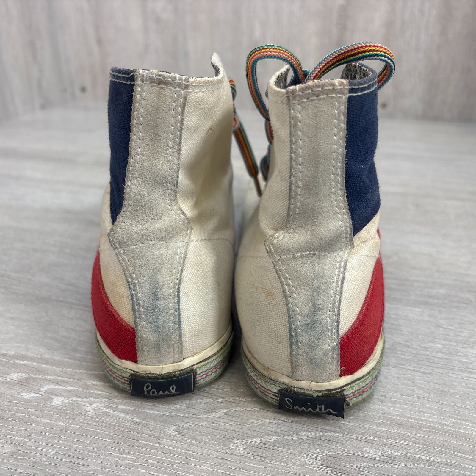 Paul Smith ポールスミス ユニオンジャック柄 ハイカットスニーカー 靴 