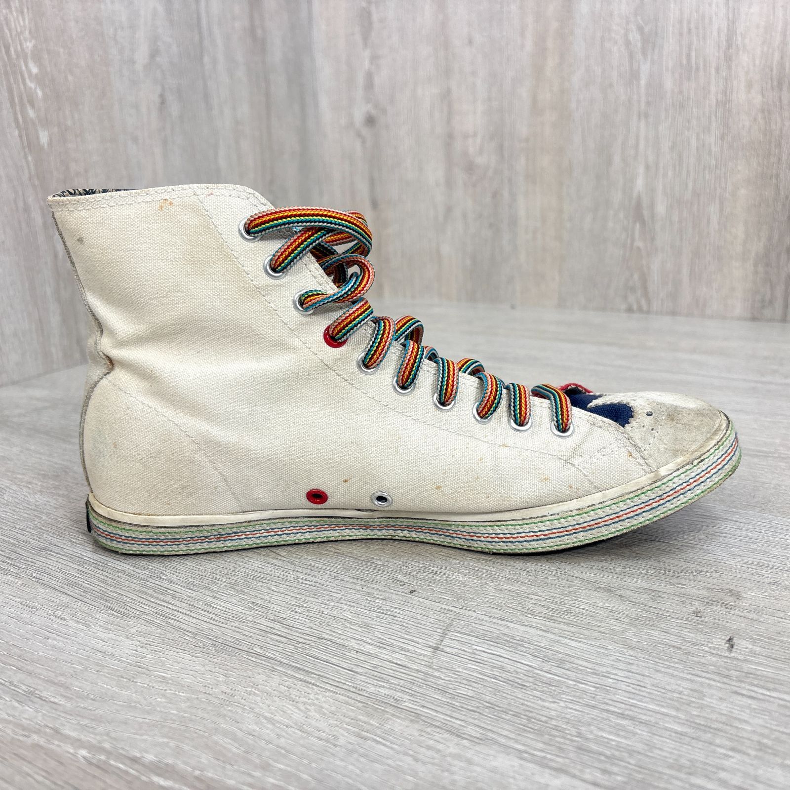 Paul Smith ポールスミス ユニオンジャック柄 ハイカットスニーカー 靴 