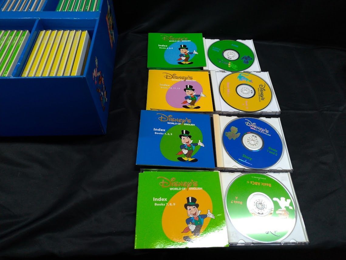 ディズニー英語システム/ Basic ABCs+【CD2組セット】状態：非良