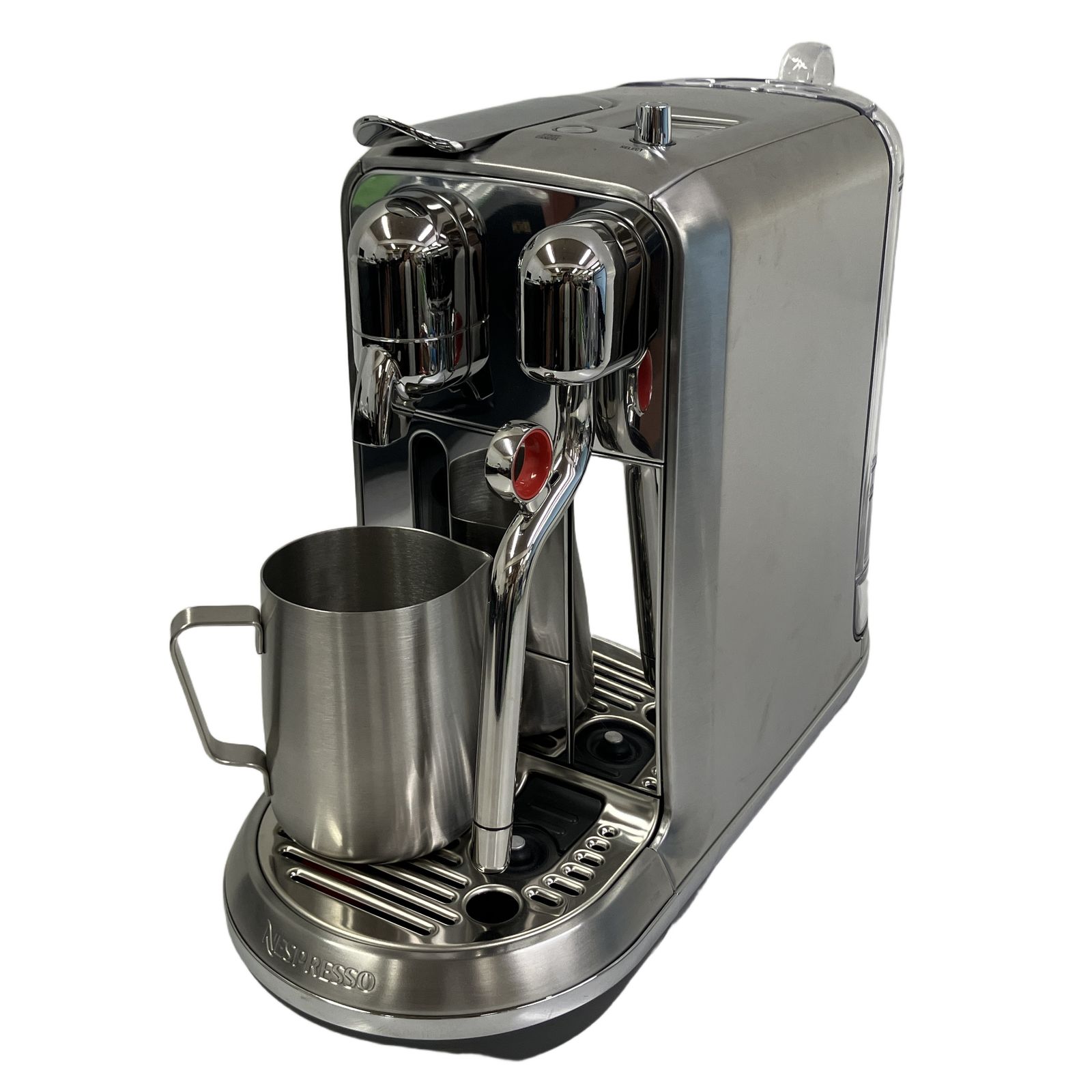 Nespresso J520 エスプレッソ式 コーヒーメーカー コーヒーマシン 2025年製 シルバー ステンレス キッチン 家電 中古 美品 T11343541
