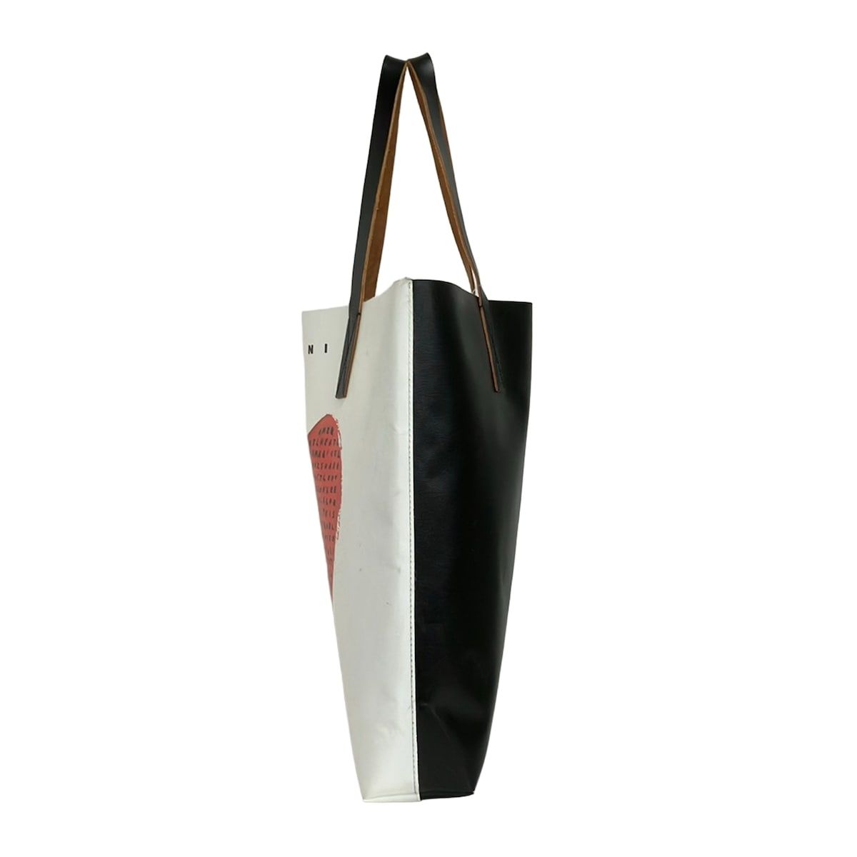 MARNI(マルニ) トートバッグ トライベッカ SHMPQ10A12 白×レッド×黒 