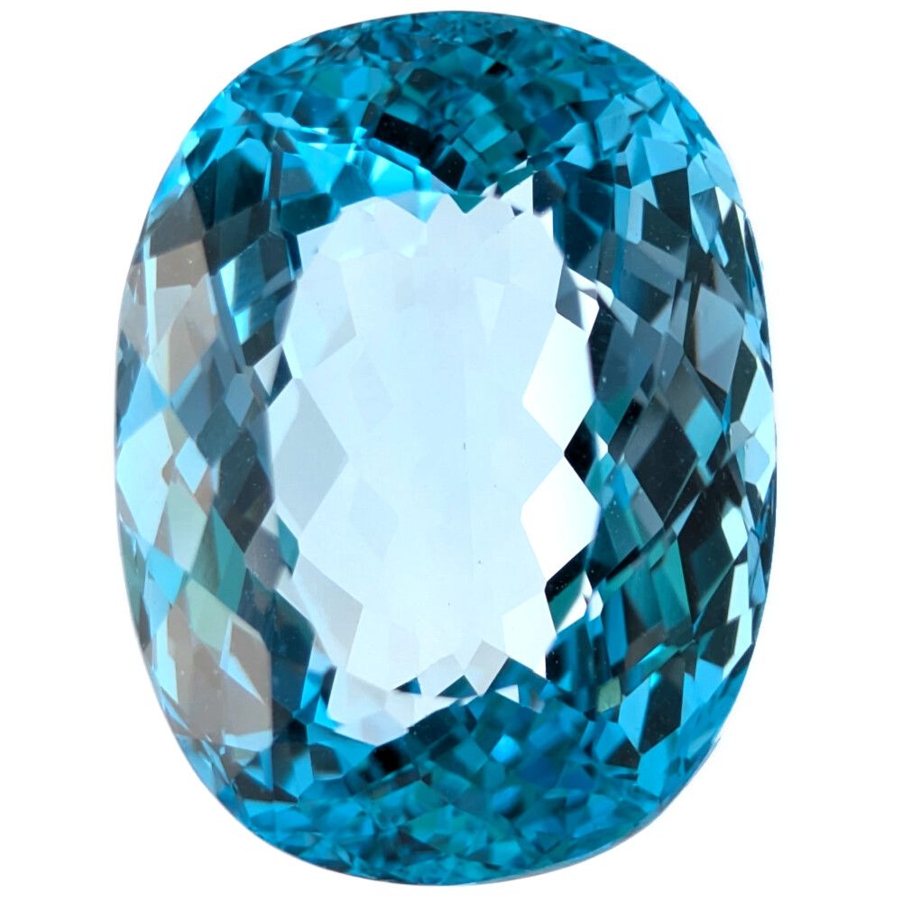 BT46.35ct 11月 誕生石 ブルートパーズルース Loose ルース ブルー【N】【メンズ・レディース】★■618137【中古】