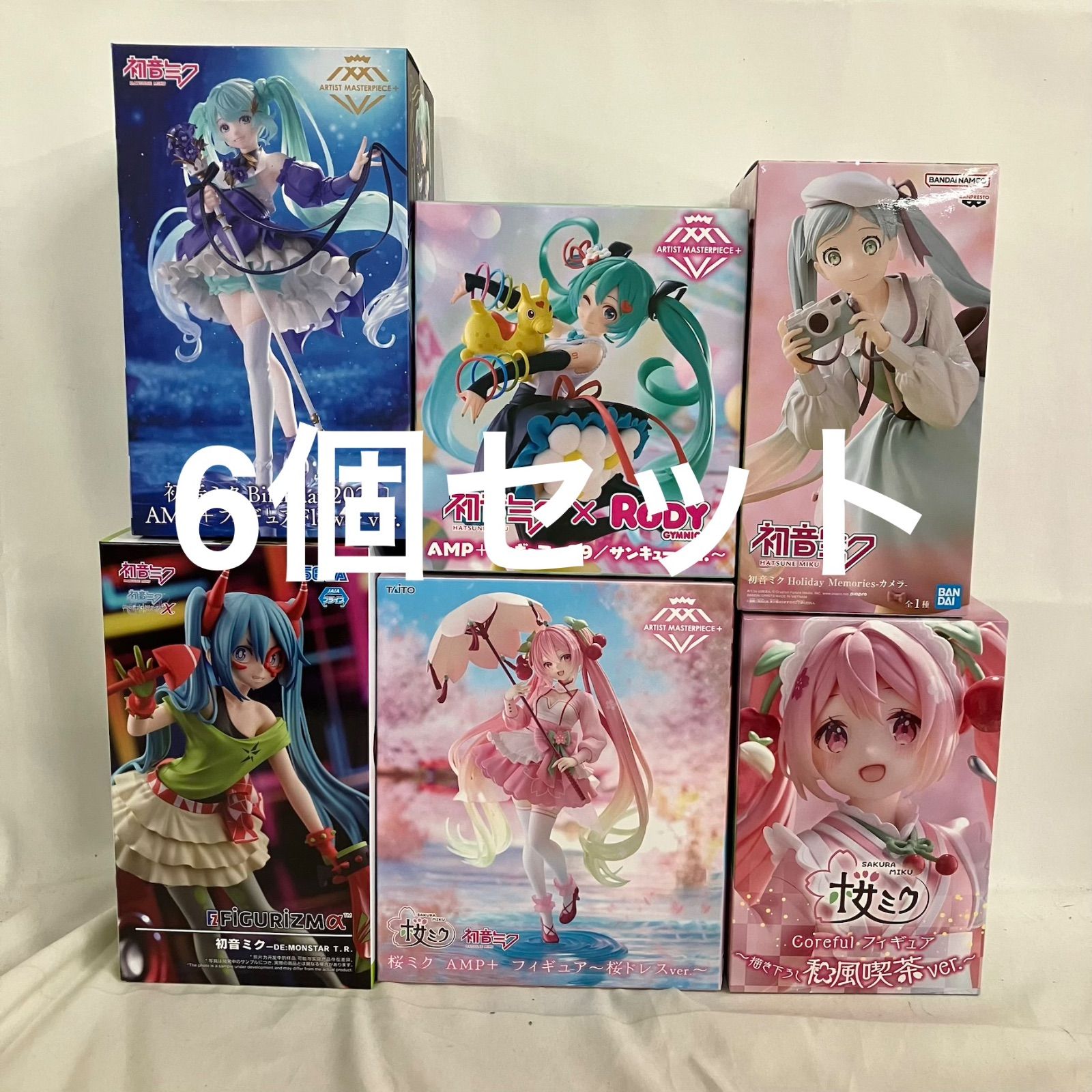 【新品・未開封】初音ミク　AMP+　フィギュア　12個セット 初音ミク AMP+ フィギュア12個セット 新品・未開封初音ミク 【公式通販】