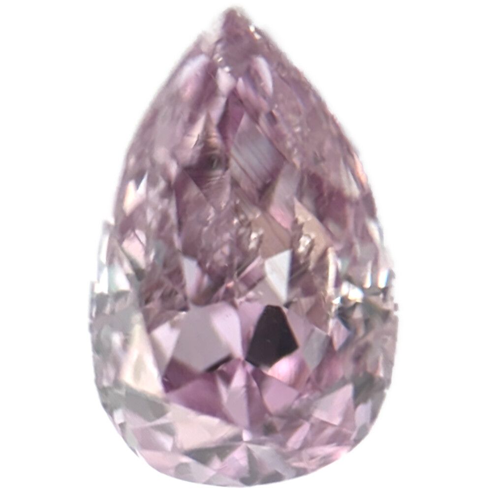 0.056ct ダイヤモンドルース Diamond ピンク 中央宝石研究所ソーティング【N】【メンズ・レディース】★■618184【中古】