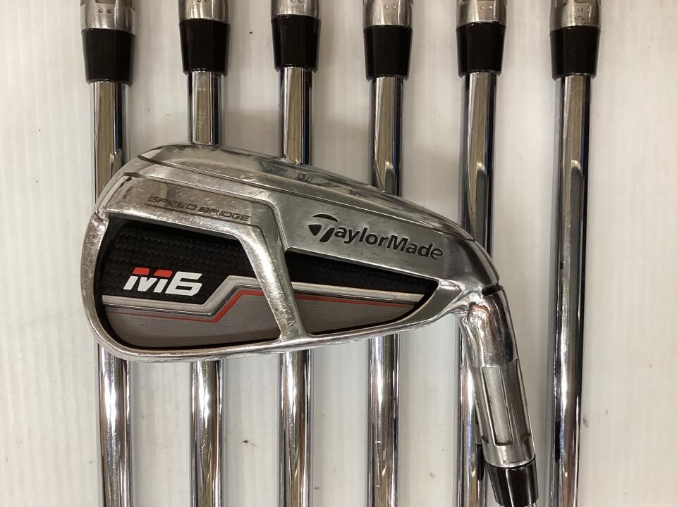 テーラーメイド　M6　NSプロ MODUS3 TOUR105　Sフレックス　アイアンセット　中古【最短即日発送】