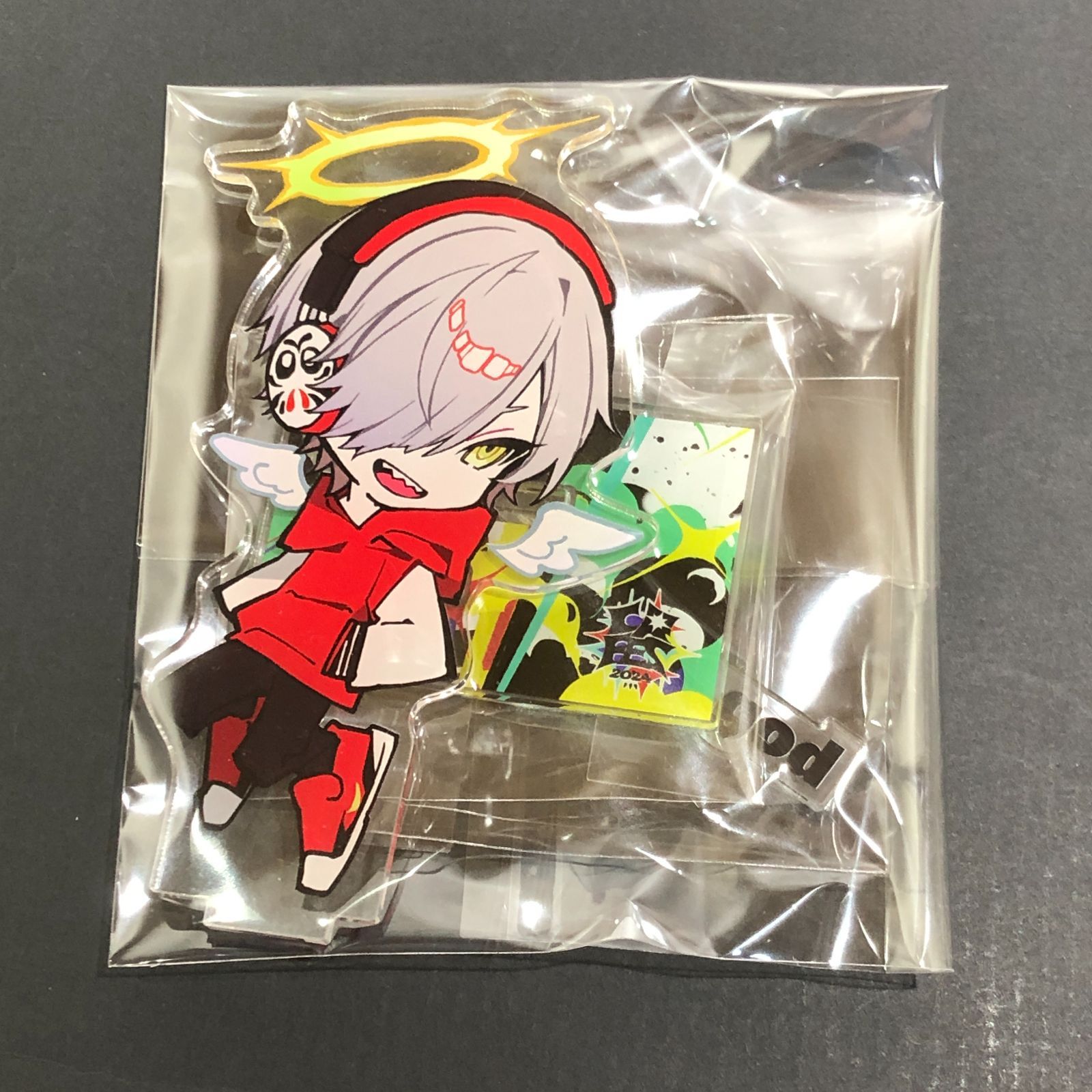 城東19-074] CR CRAZY RACOON だるまいずごっど アクリルスタンド 5点