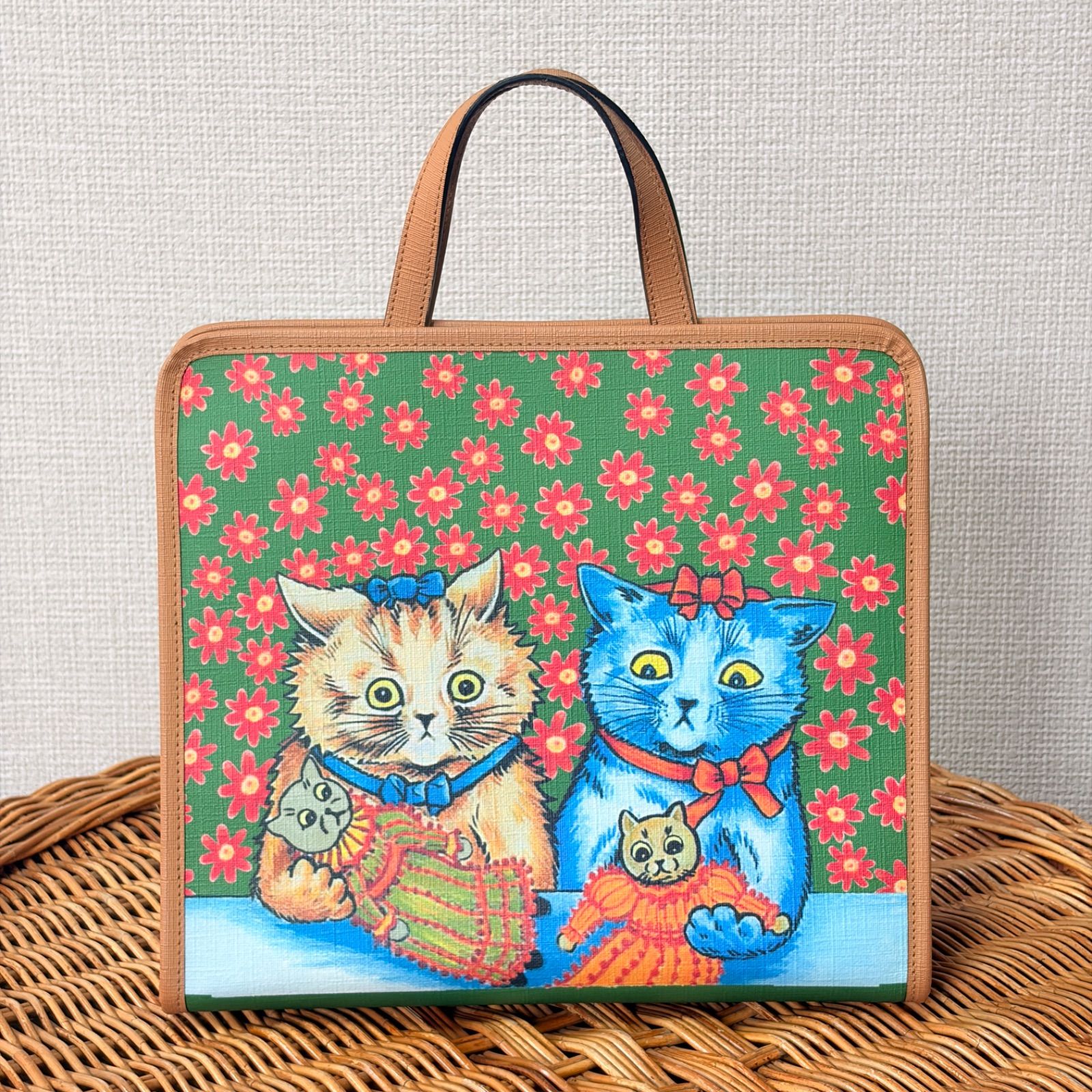 グッチ チルドレンズ GGスプリーム キトゥン キャット トートバック