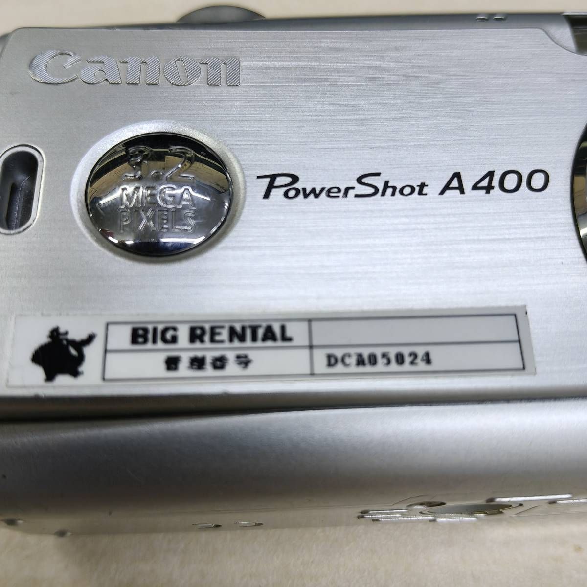 動作未確認】Canon PowerShot A400 オールドコンデジ ジャンク - メルカリ