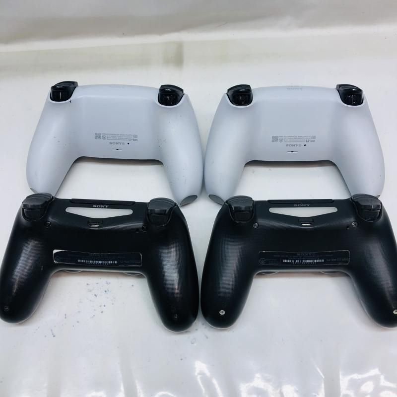 中古】ｹﾞｰﾑOP）ｼﾞｬﾝｸ)PS5/PS4ｺﾝﾄﾛｰﾗｰ 4個まとめ CFI-ZCT1J/CUH-ZCT2J