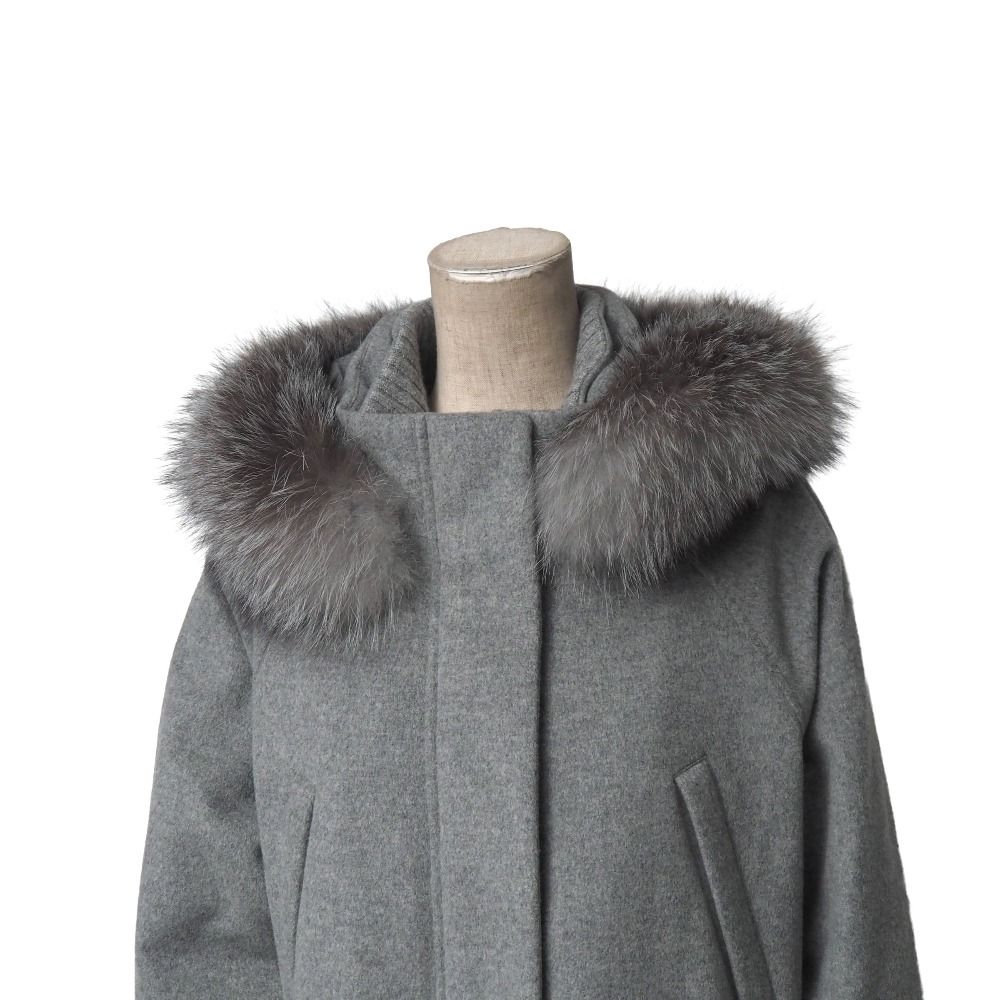 □美品□2024AW□Loro Piana ロロピアーナ Icery Long Jacket コート
