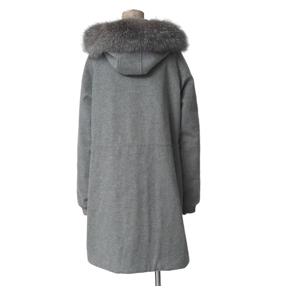 □美品□2024AW□Loro Piana ロロピアーナ Icery Long Jacket コート