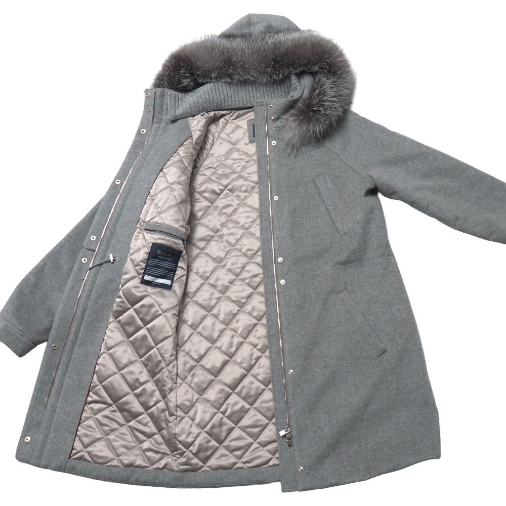□美品□2024AW□Loro Piana ロロピアーナ Icery Long Jacket コート