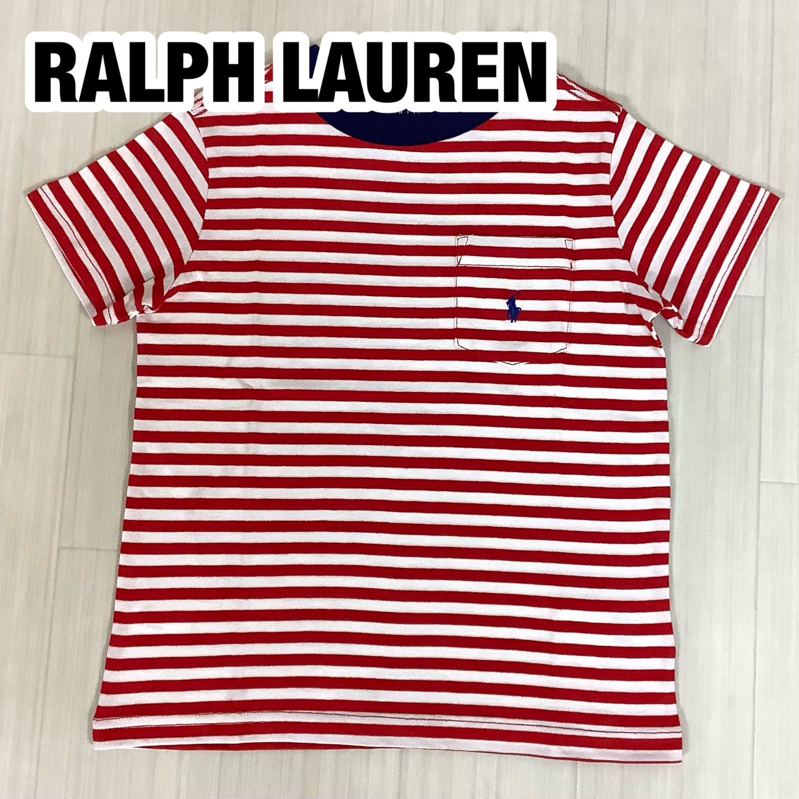 Y2K】【良好】POLO RALPH LAUREN ポロラルフローレン 刺繍ポニー 胸 