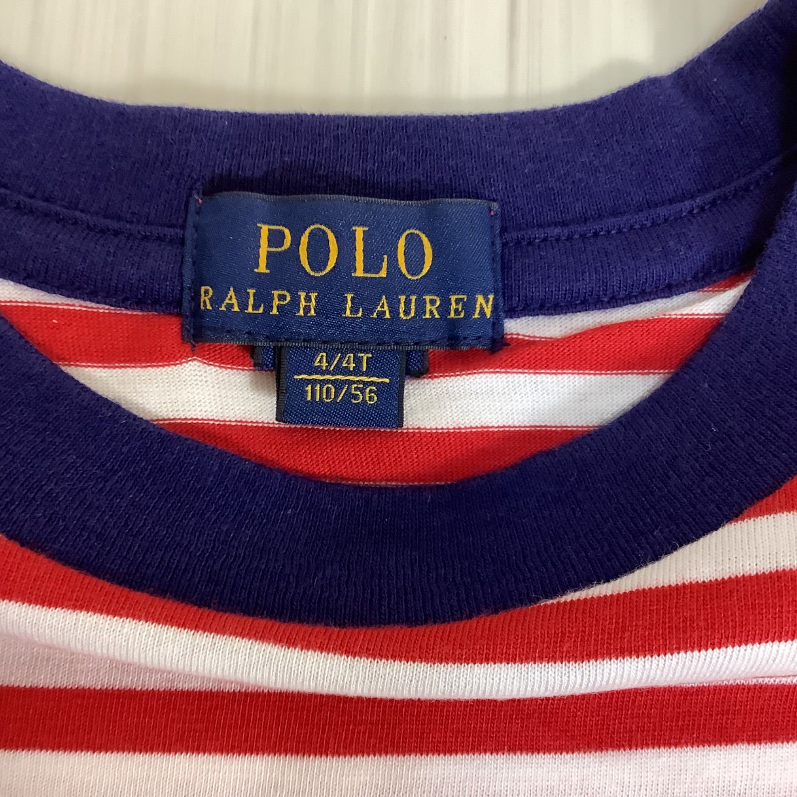 Y2K】【良好】POLO RALPH LAUREN ポロラルフローレン 刺繍ポニー 胸 