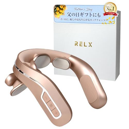 RELX 【整体院長監修】ネックウォーマー PLUS【日本企業企画】EMS 温熱 ネックケア 首 肩 リラクゼーション器 コードレス プレゼント 男女併用t a5b994c1 9,507円