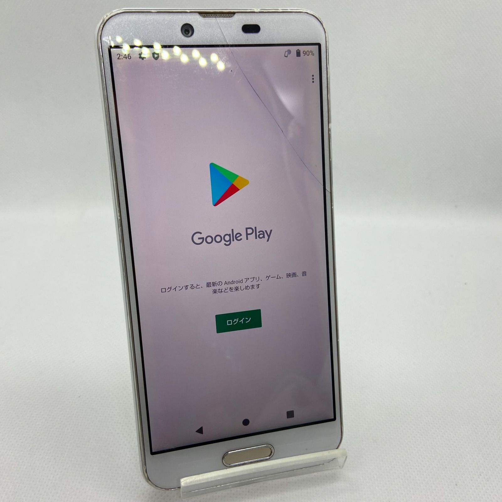 ジャンク AQUOS sense plus SH-M07 ホワイト SIMFREE - メルカリ
