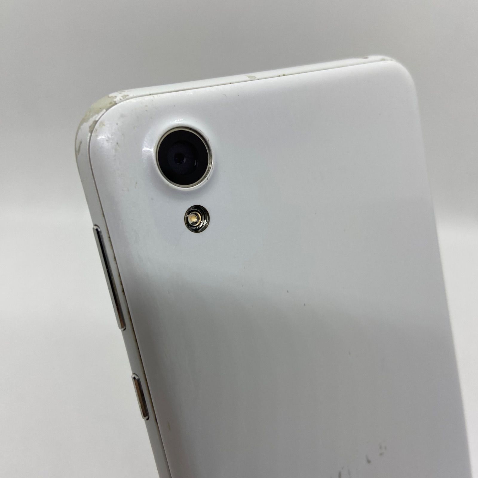 ☆【ジャンク品】AQUOS sense plus SH-M07 ホワイト SIMFREE 管理:Jzw1