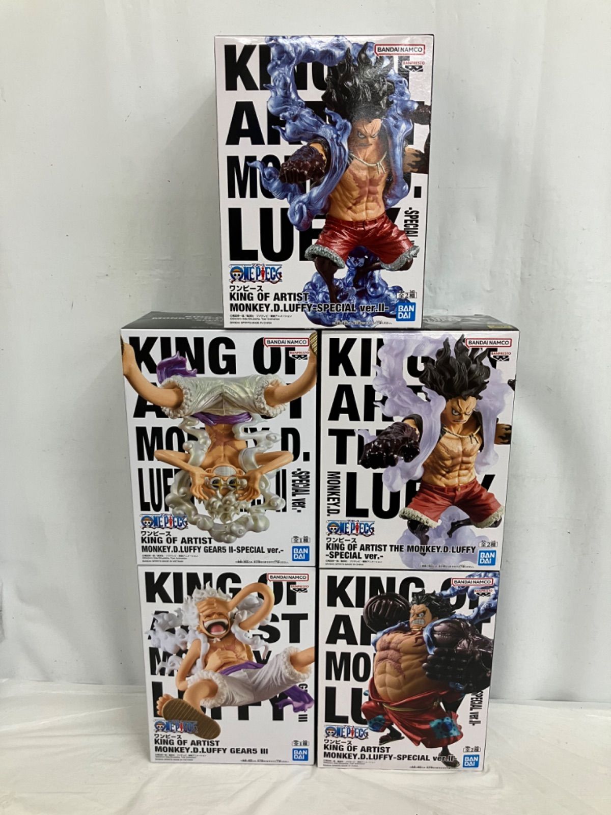 未開封 ONE PIECE ワンピース KING OF ARTIST フィギュア 5種 LF6722