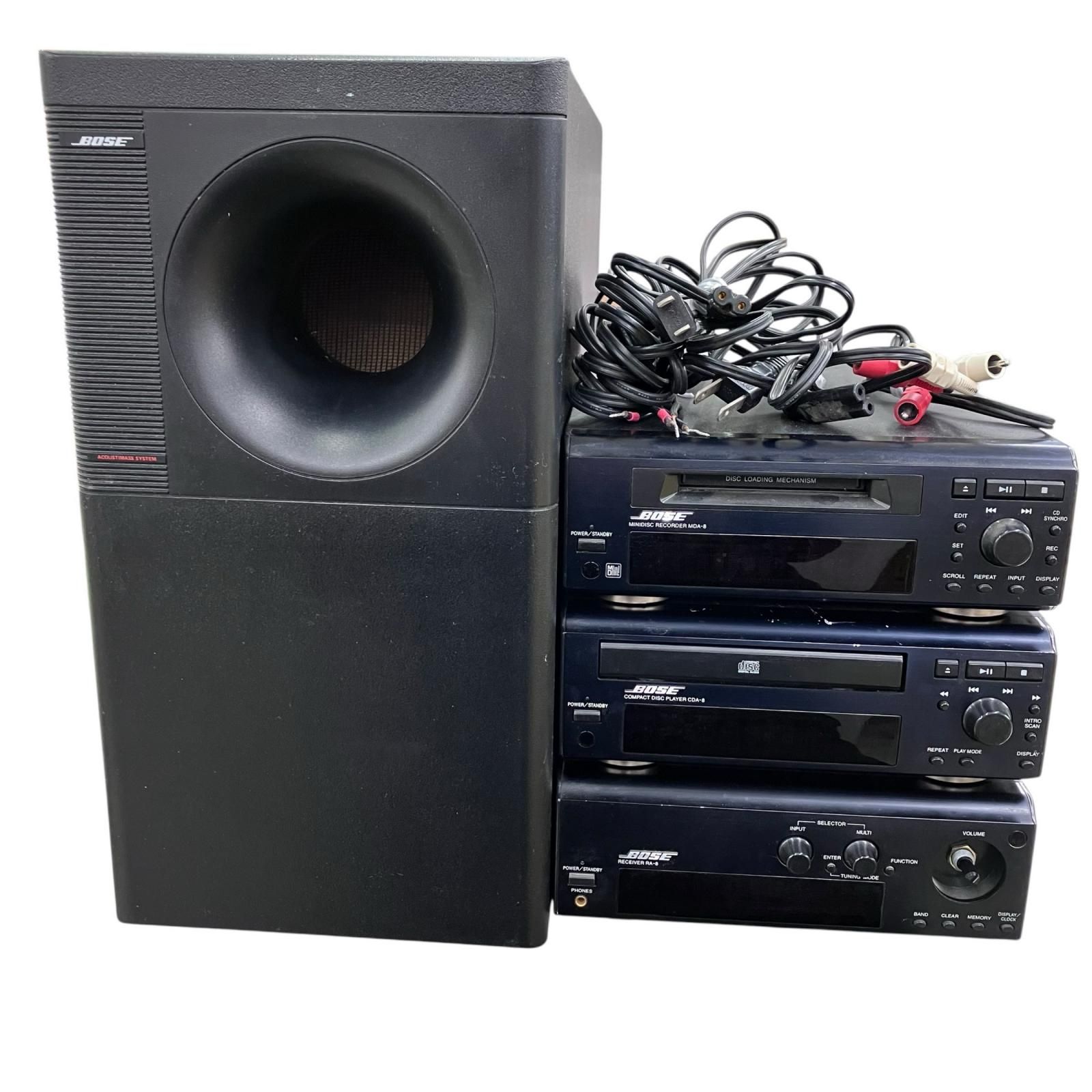 186000 ジャンク品 Bose ボーズ MD CD レシーバー Acoustimass 5