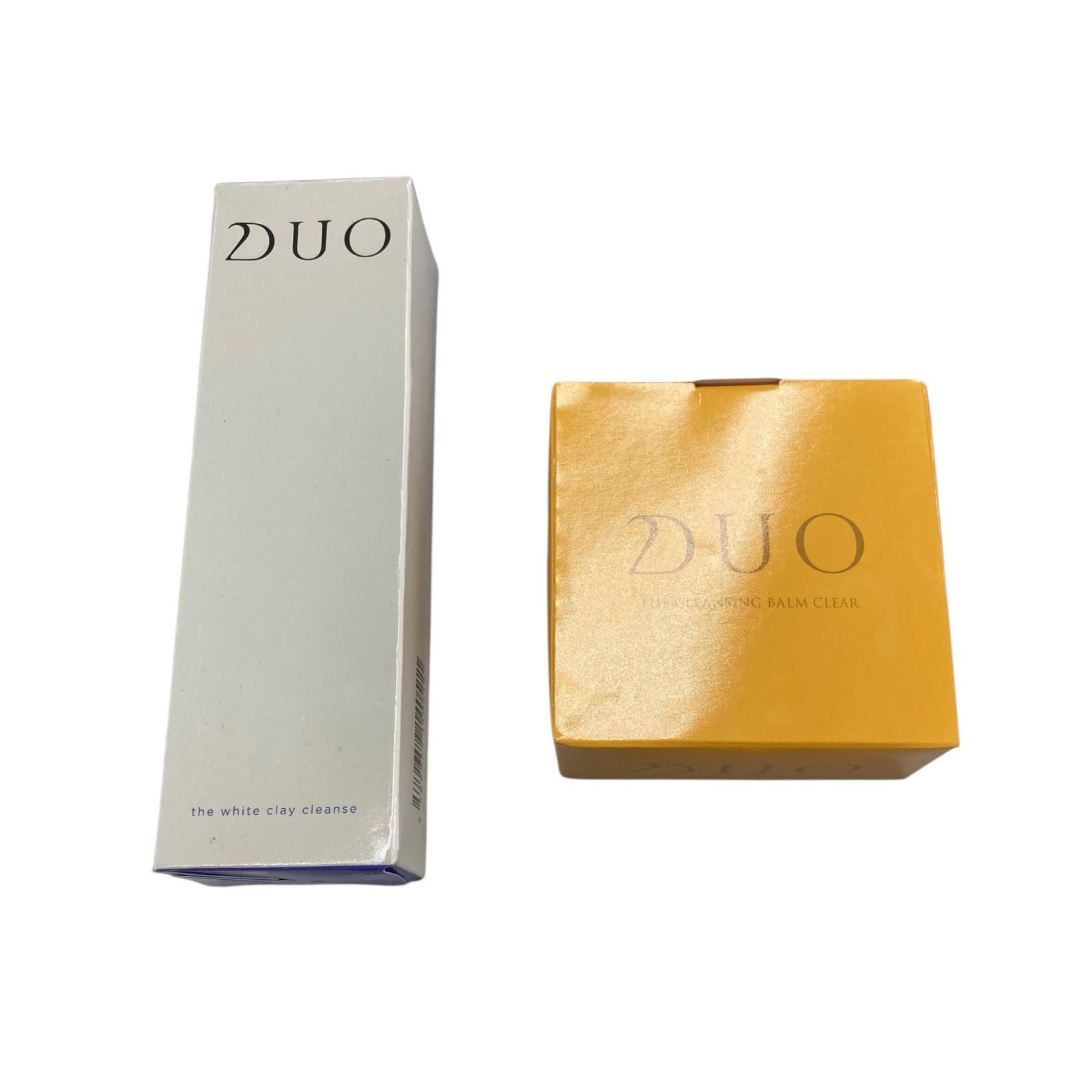 186001 新品未使用 DUO クレンジング 洗顔 2点まとめ売り - メルカリ