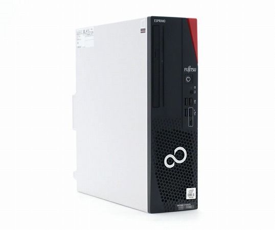 富士通 ESPRIMO D7010/FX Core i5-10500 3.1GHz 8GB 256GB(新品SSD) DisplayPort x2/アナログRGB出力 Windows11 Pro 64bit 中古