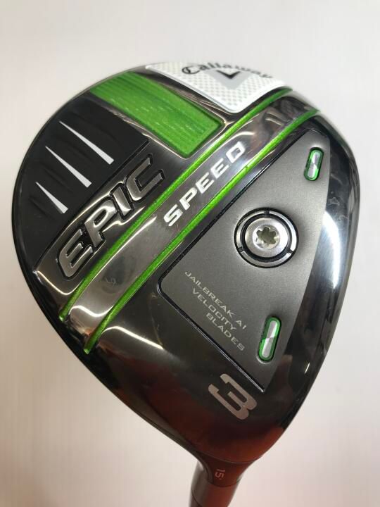 キャロウェイ　EPIC SPEED　15度　Diamana 50 for Callaway(EPIC SPEED)　Rフレックス　フェアウェイウッド　中古【最短即日発送】