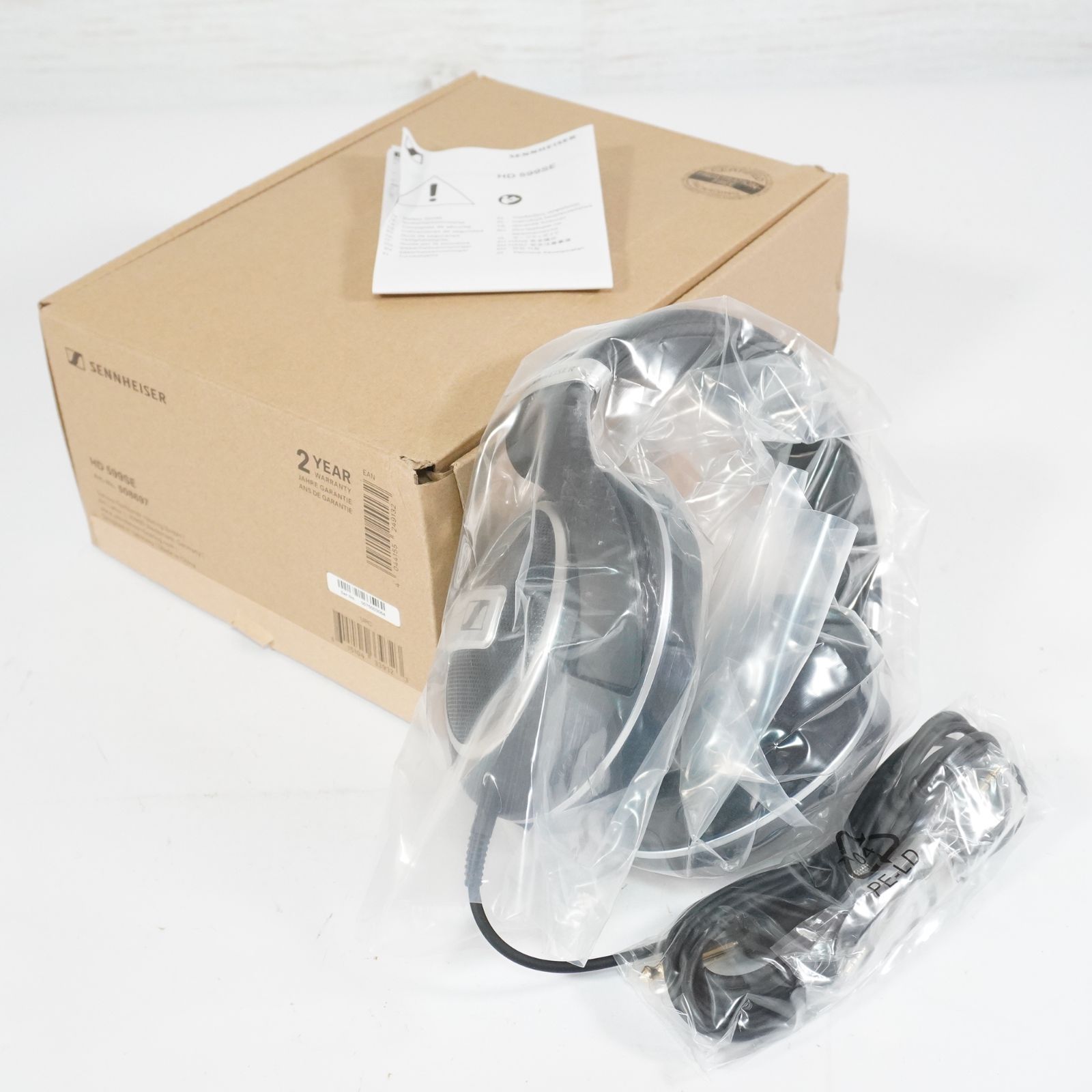 極美品 SENNHEISER ゼンハイザー ヘッドホン HD599SE ブラック - メルカリ