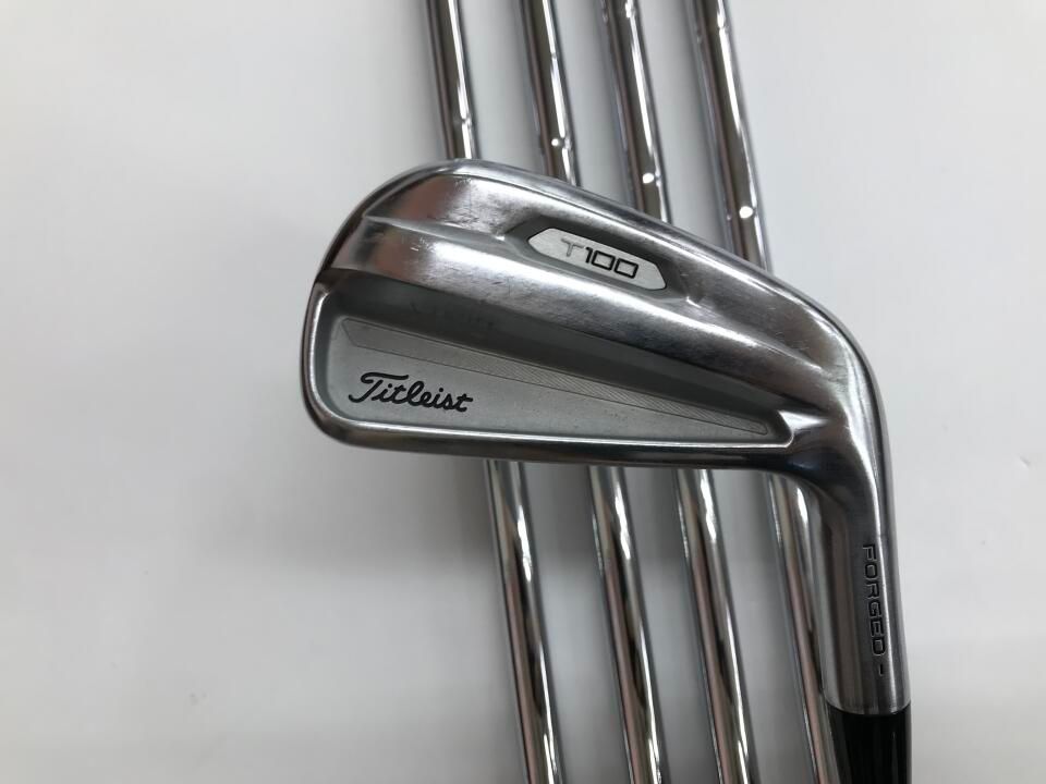 タイトリスト　T100 2021　AMT TOUR WHITE　S200フレックス　アイアンセット　中古　ゴルフドゥ！NEXT川越店【最短即日発送】