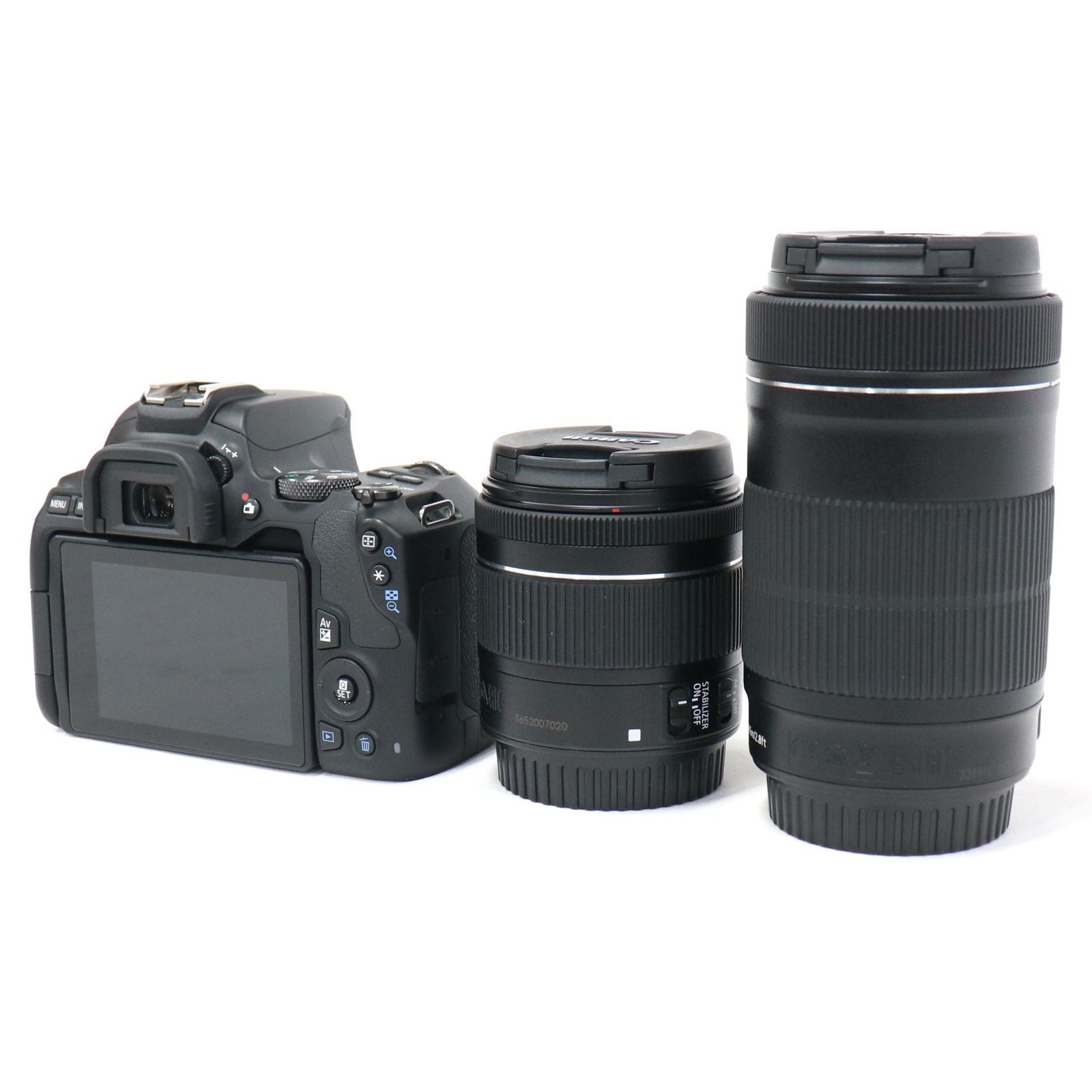 Canon 一眼レフカメラ EOS Kiss X10 ダブルズームキット ブラック eos 