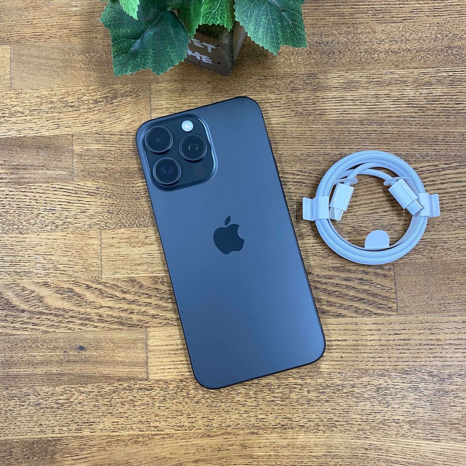 バッテリー90% iPhone15ProMax 256Gb ブラック 国内版SIMフリー