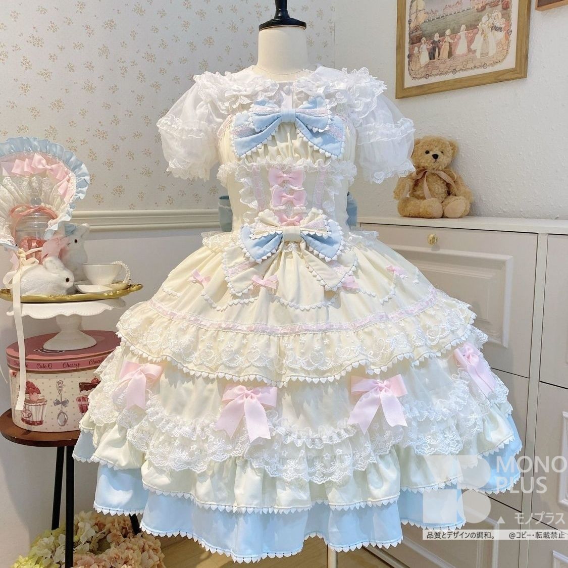 ラプンツェル プリンセス ロリータ ワンピース Lolita フリル ドレス コスプレ衣装 レディース CS616P106