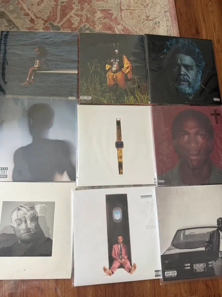 ダニエル・シーザー SZA など LP 出品