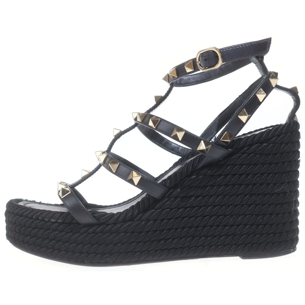 VALENTINO (ヴァレンティノ) ロックスタッズ ウェッジソールサンダル