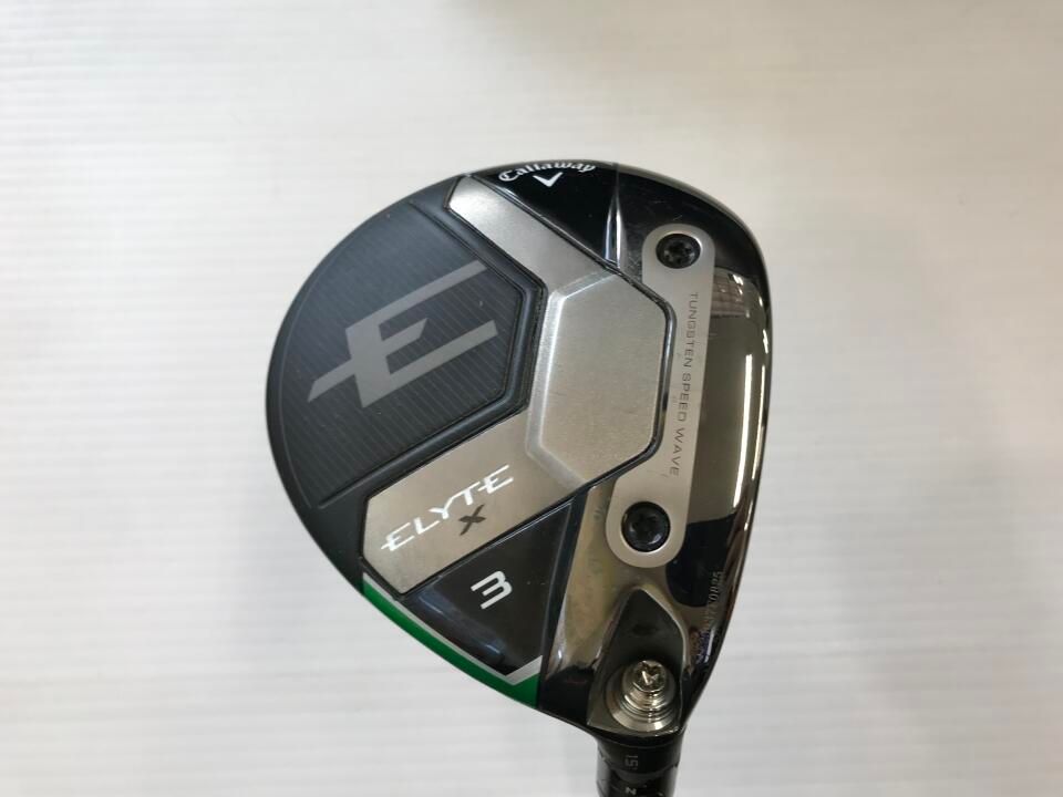 キャロウェイ　ELYTE X　15度　差戻し　Sフレックス　フェアウェイウッド　中古【最短即日発送】