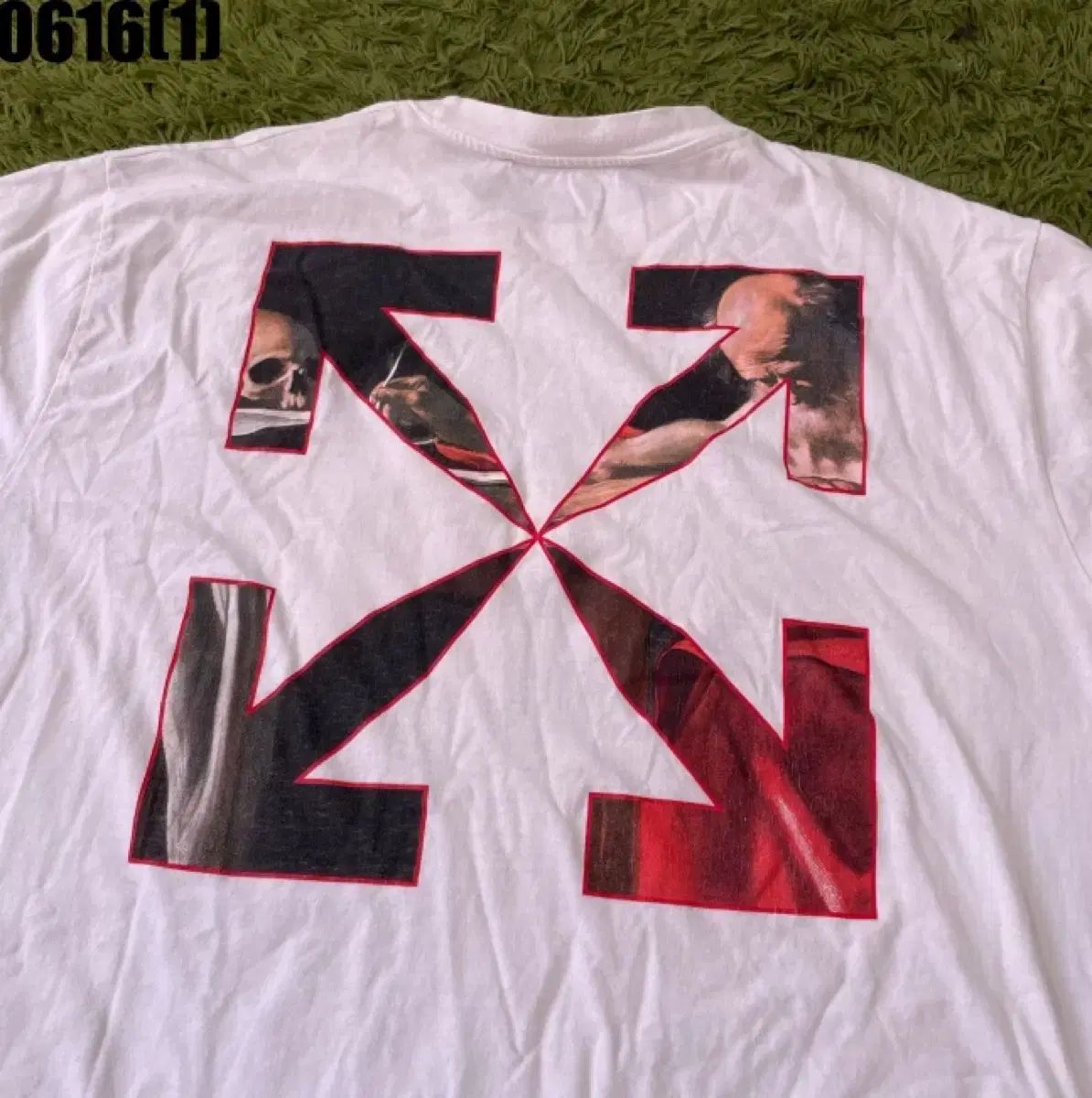 オフホワイト 白 半袖Tシャツ M