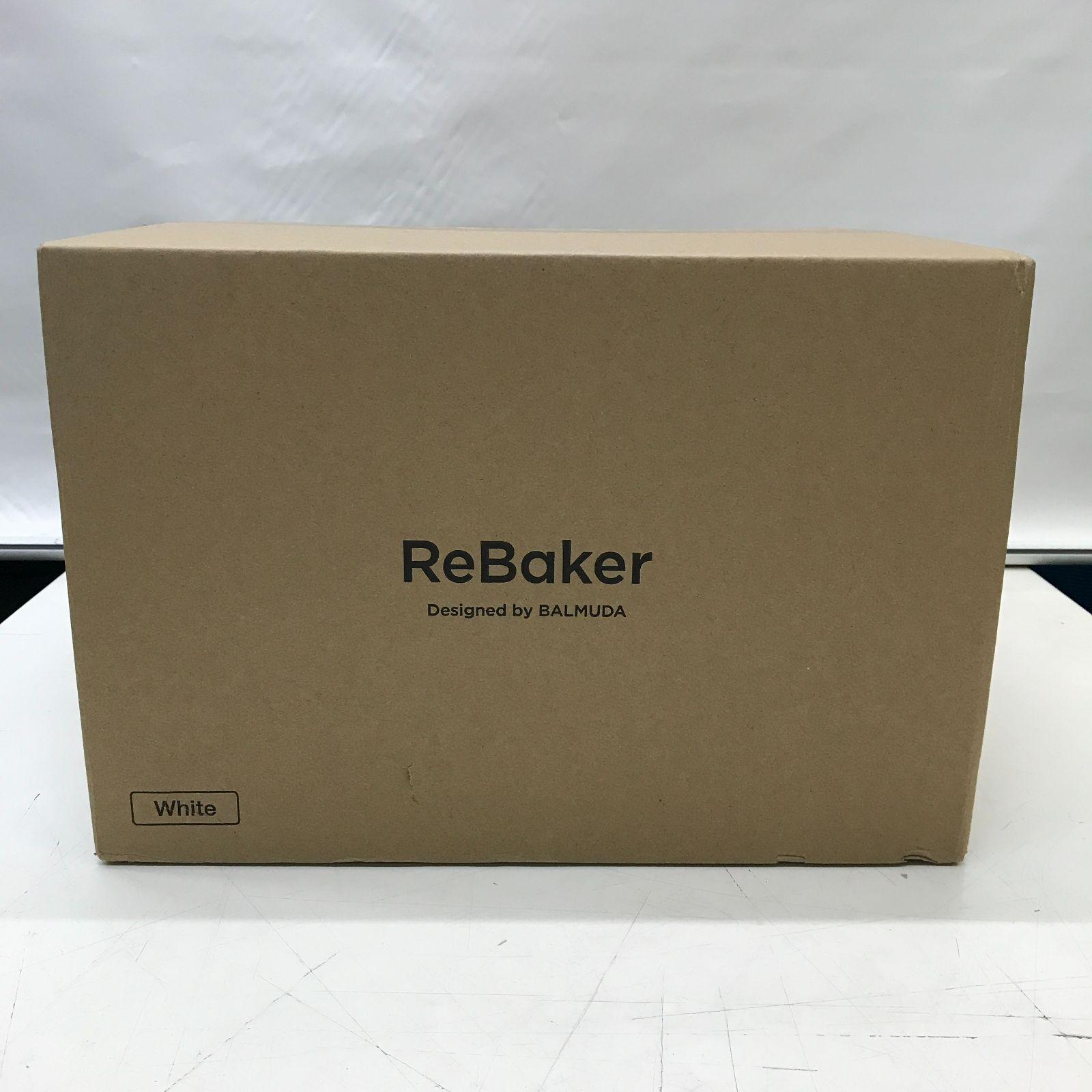 新品・未開封 BALMUDA ReBaker KTT01JP-WH オーブントースター 