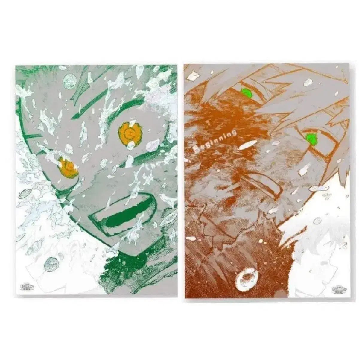 現物未開封) 僕のヒーローアカデミア 原画展 ポスター
