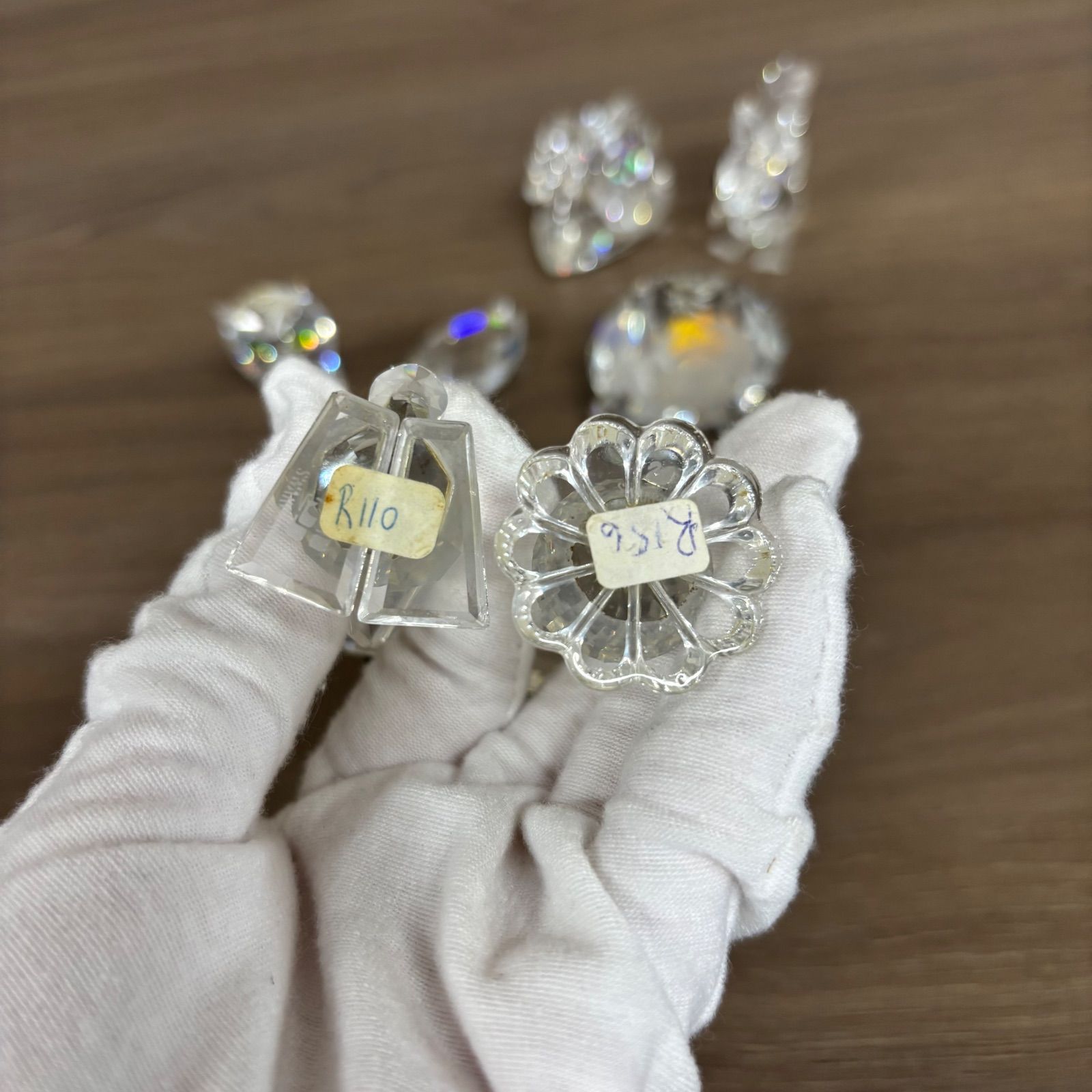 o)2097 SWAROVSKI スワロフスキー クリスタルフィギュリンセット 