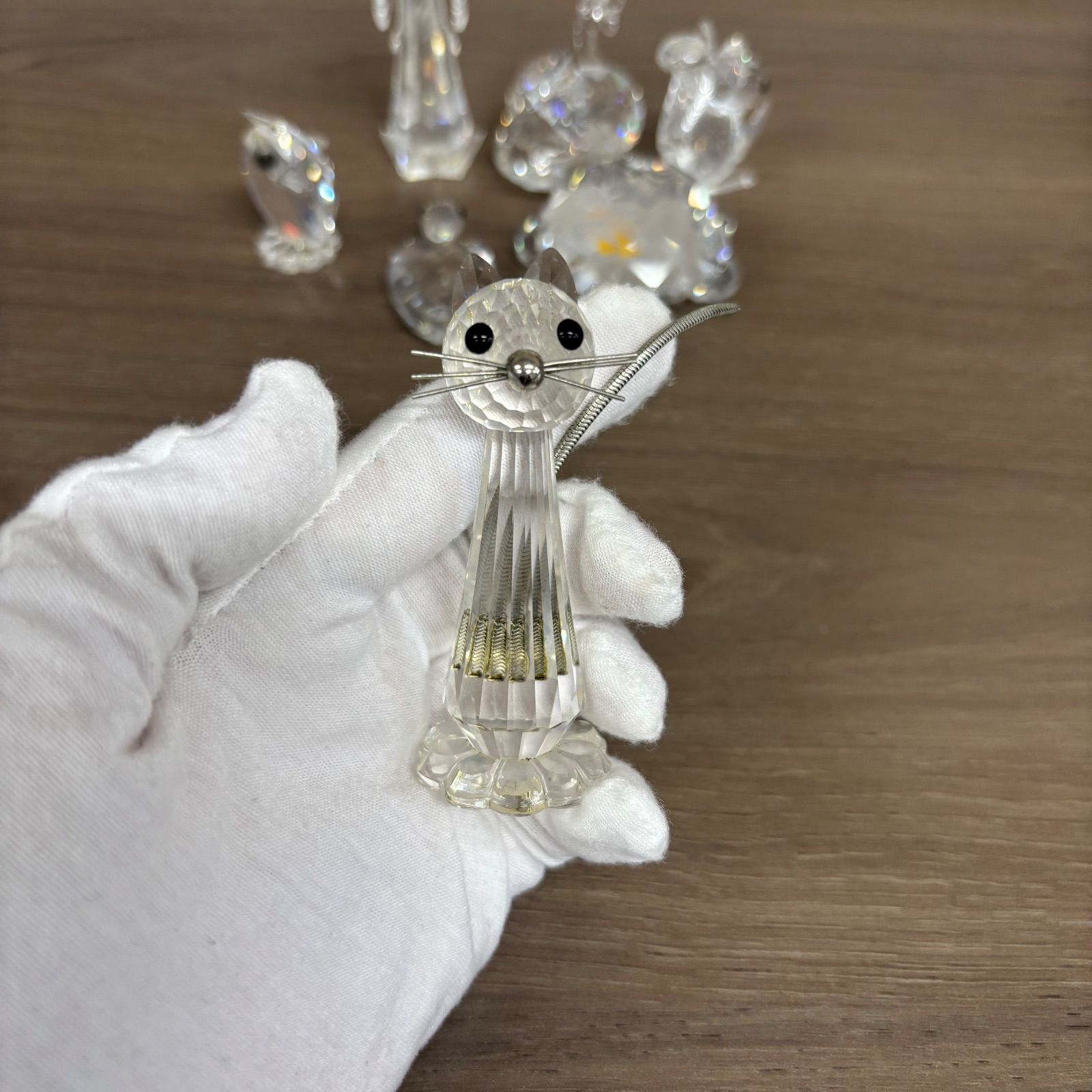 o)2097 SWAROVSKI スワロフスキー クリスタルフィギュリンセット 