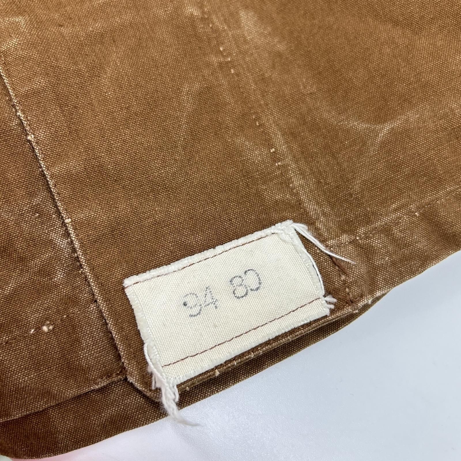 VINTAGE ヴィンテージ ブラウン 40~50S SNCF レイルロードジャケット
